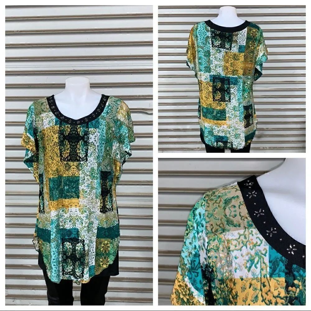 🛍️Style & Co lined top size Large